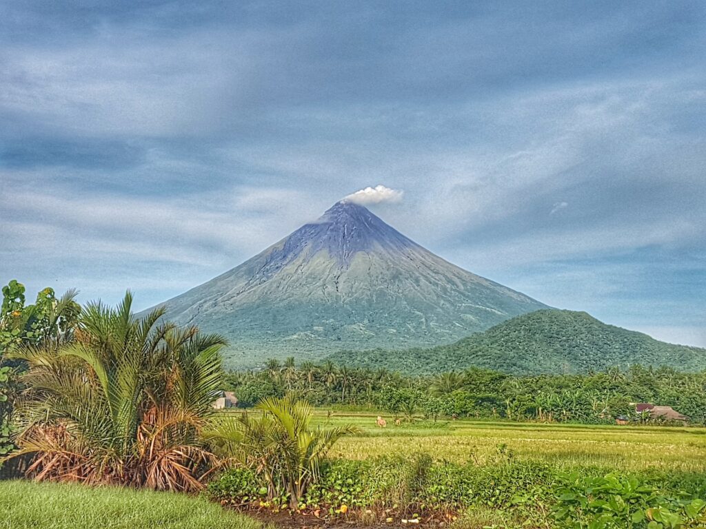 vulkan na Filipinima Mayon 