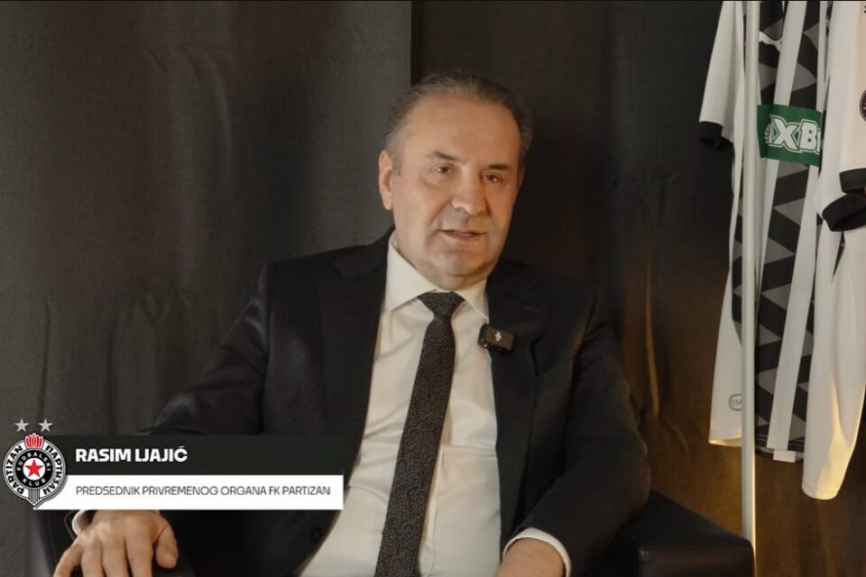 Ljajić o planovima Partizana
