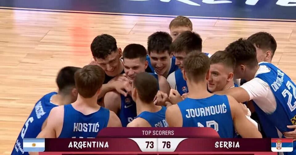 U19 KOŠARKAŠI SRBIJE