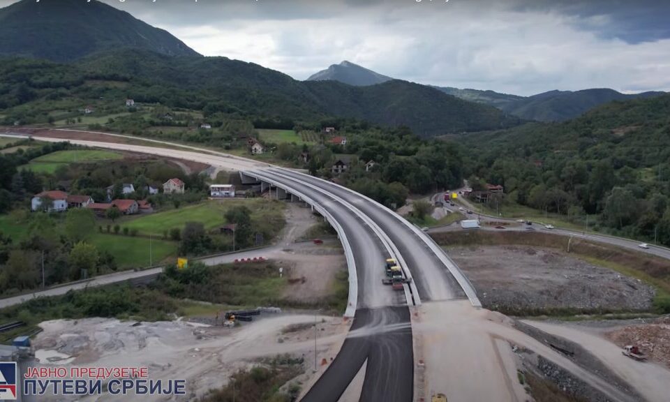 Deonica auto-puta Pakovraće - Požega otvorena za saobraćaj