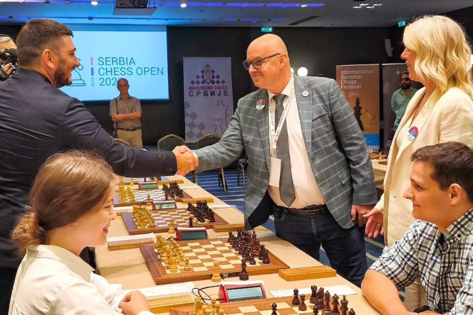Zvanično otvoren 5.Međunarodni letnji šahovski festival  „Srbija open 2025“