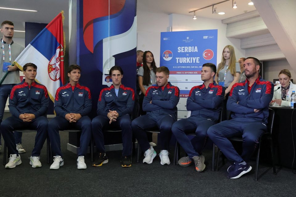Srbija u Nišu otvara Dejvis kup