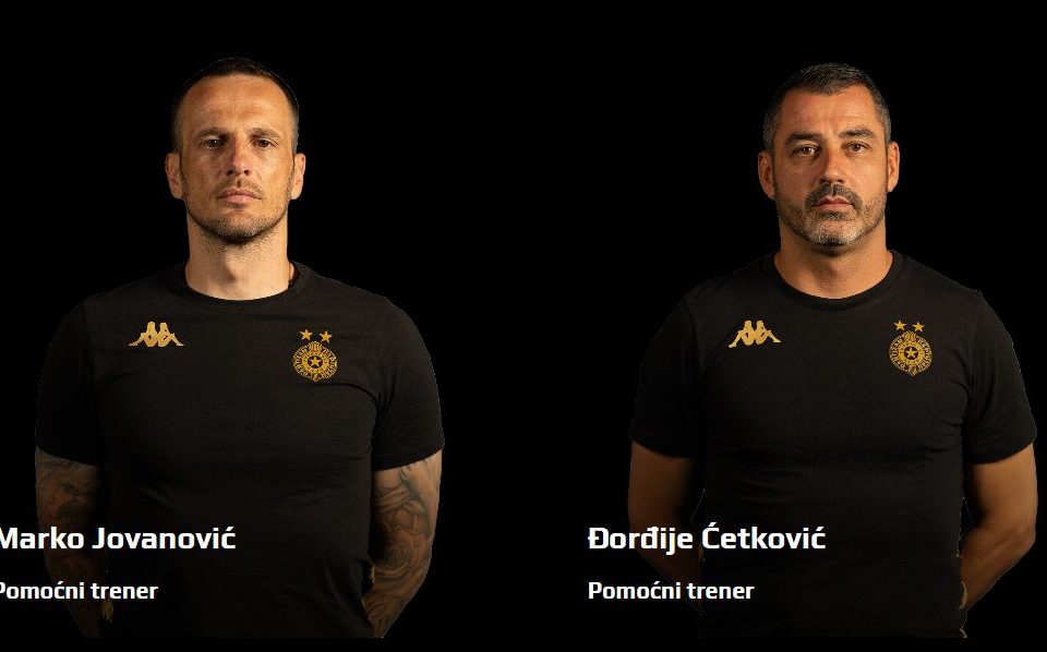 Partizan privremeno vodi tandem Jovanović – Ćetković