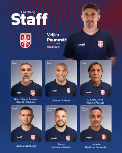 Paunović saopštio spisak za novembarske duele