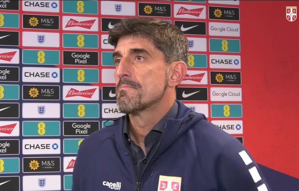 Selektor Srbije iskren posle Engleske