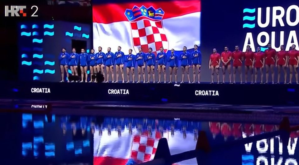 Aplauz u Beogradskoj areni zasenio start EP za vaterpoliste Hrvatske