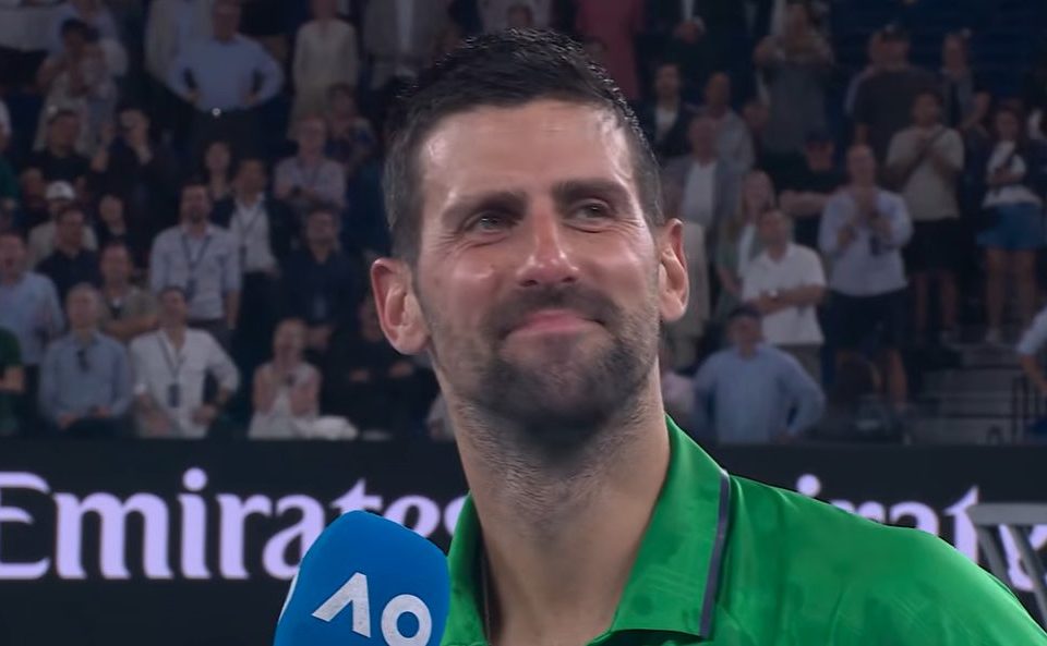 Emocije preplavile Novaka