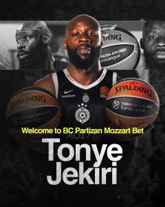 Partizan doveo Tonija Džekirija