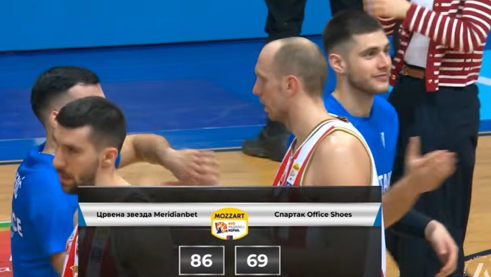 Crvena zvezda u finalu Kupa Radivoja Koraća