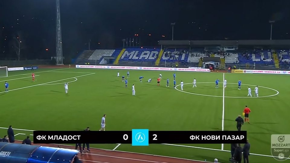 Novi Pazar siguran protiv Mladosti