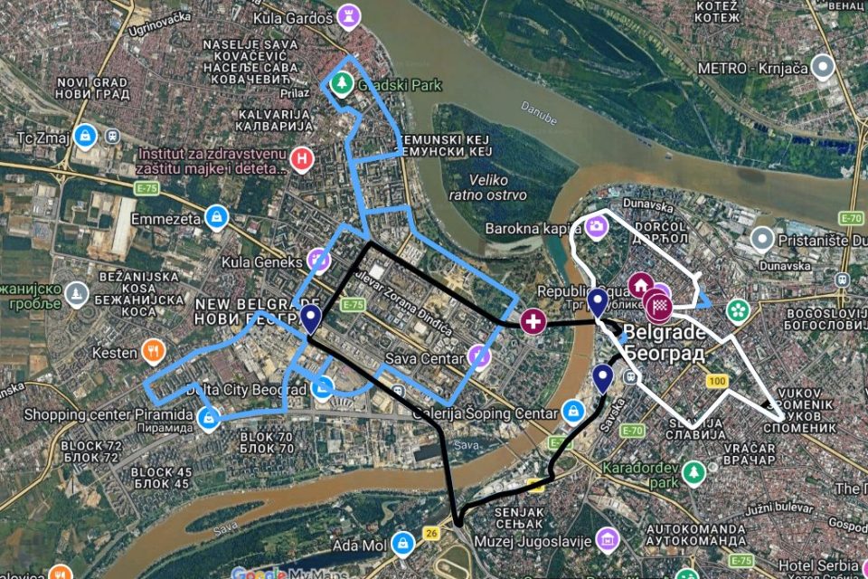 Dvodnevni maraton u Beogradu