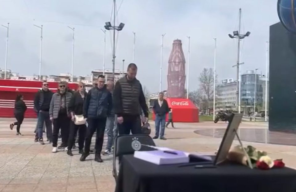 Duško Vujošević zauvek u srcima Partizana