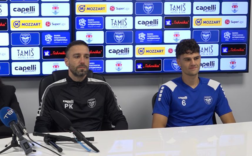 Konferencija za medije pred meč Železničar - Braga